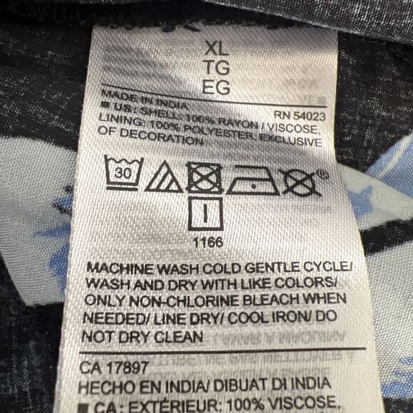 Old Navy Dress Womens Extra Large Floral Empire Waist Lace Up Sleeveless - Picture 12 of 13